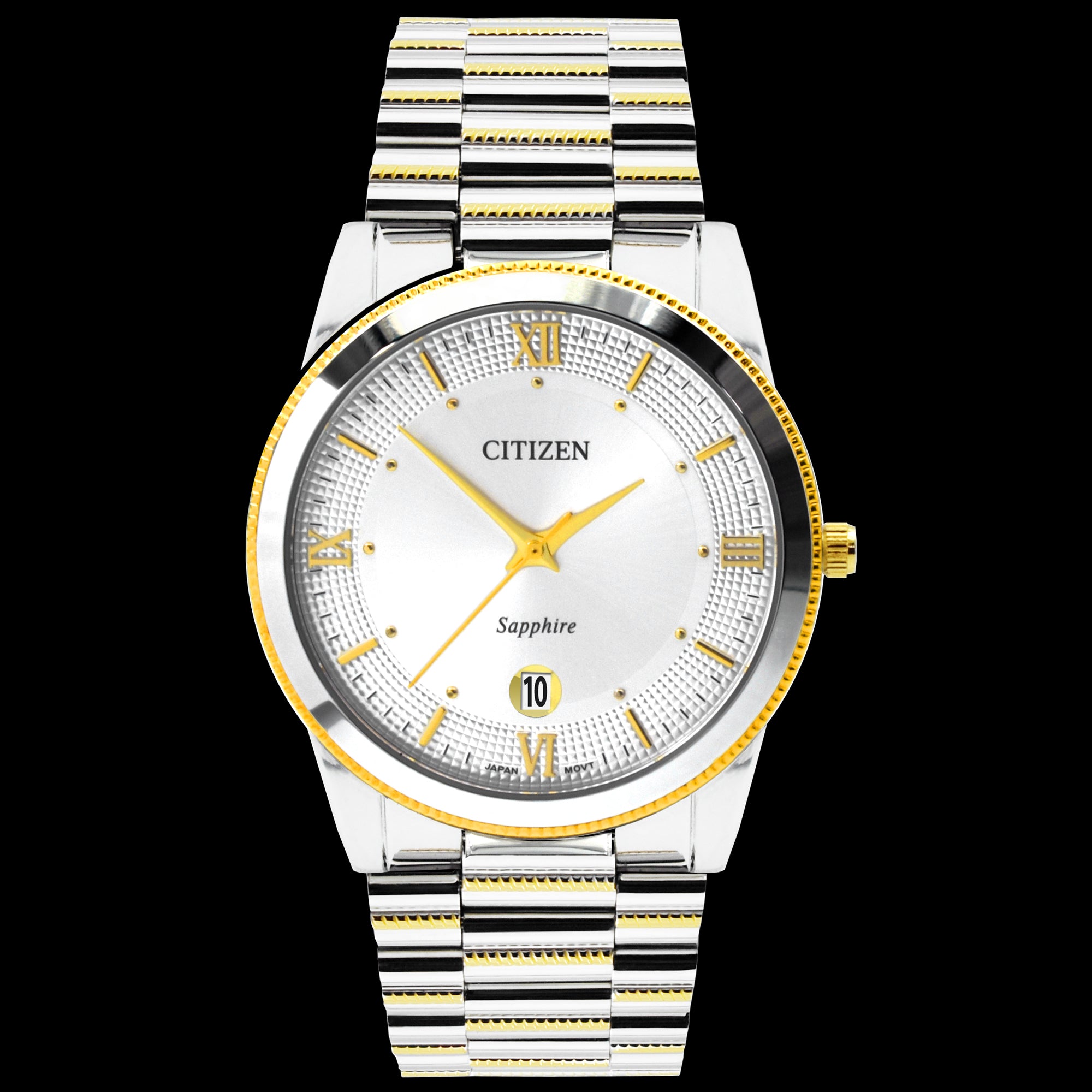 Citizen quartz sapphire watch hot sale