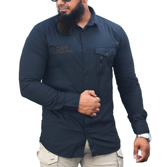 100% Cotton Full Sleeve Slim Fit Shirt | Shirt 569 D