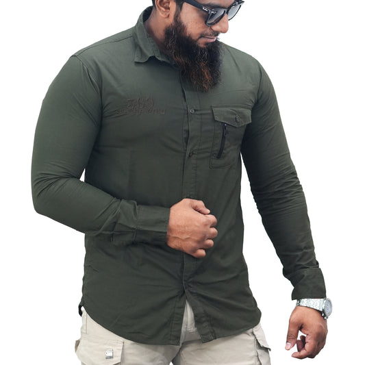 100% Cotton Full Sleeve Slim Fit Shirt | Shirt 569 C