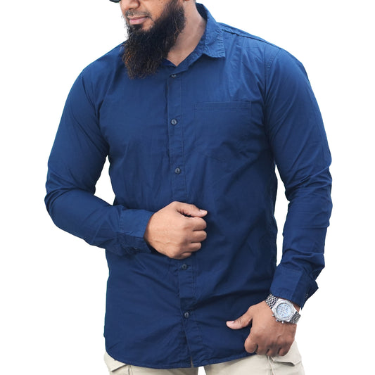 100% Cotton Full Sleeve Casual Slim Fit Shirt | Casual Shirt 22 D