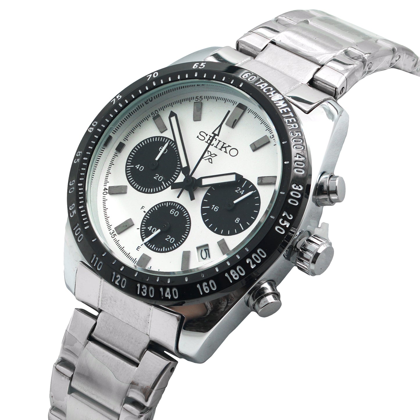 Stylish SEIKO Chronograph Quartz Watch | SKO Watch 11 A