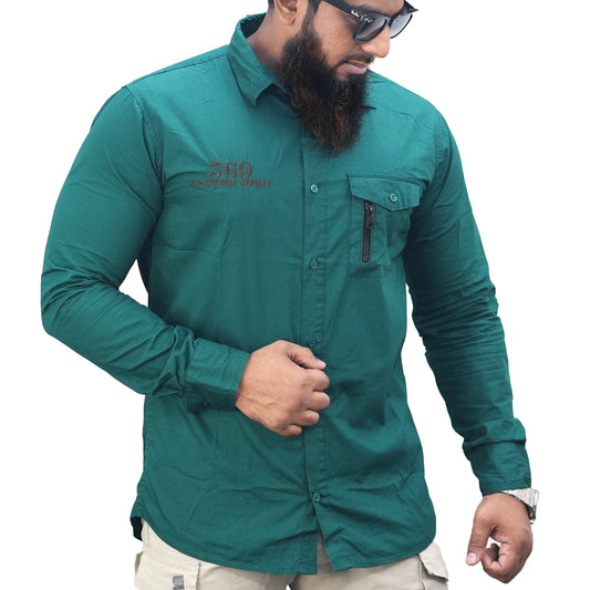 100% Cotton Full Sleeve Slim Fit Shirt | Shirt 569 A