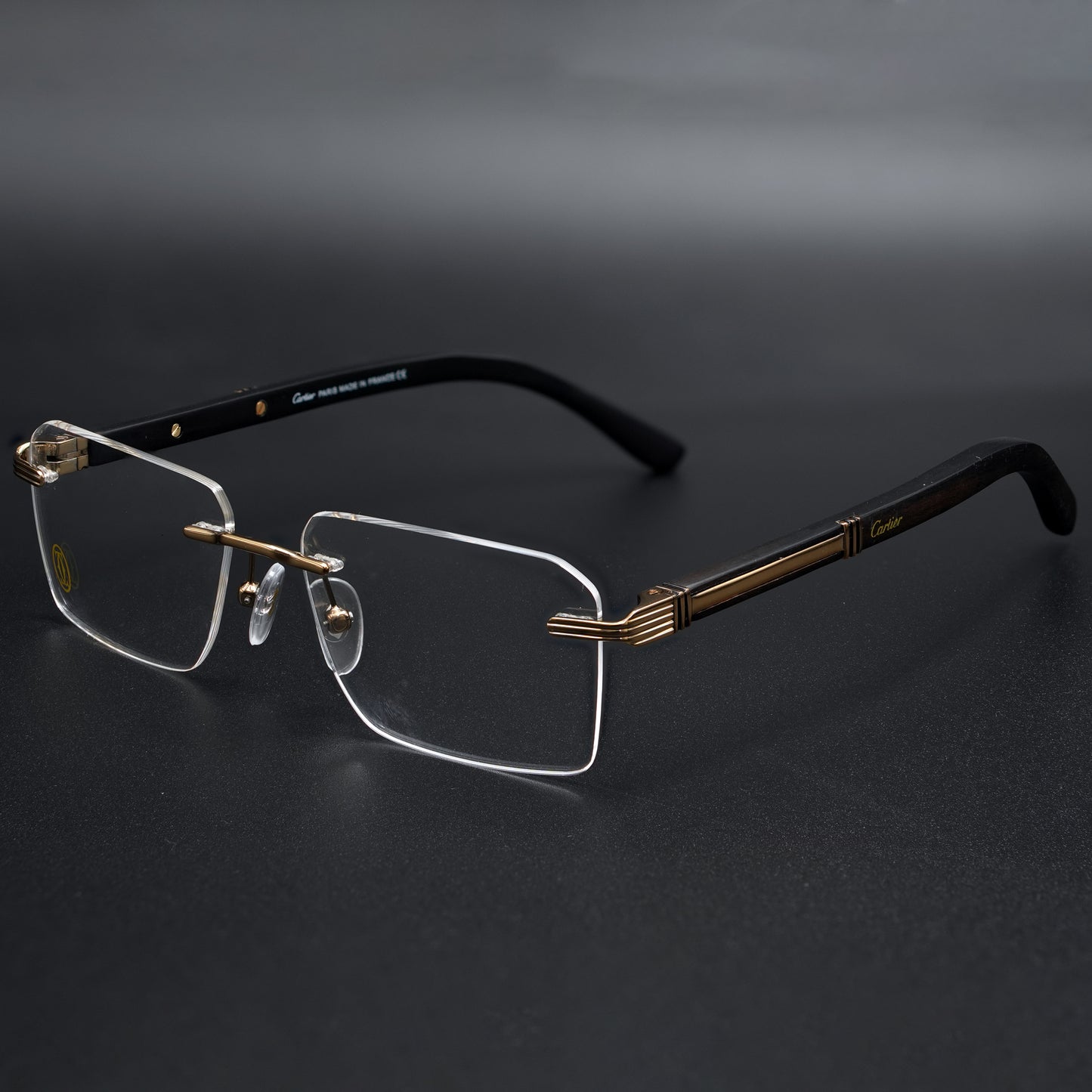 CARTIER Rimless Eye Glass | Optic Frame | CRTR Frame 45 A