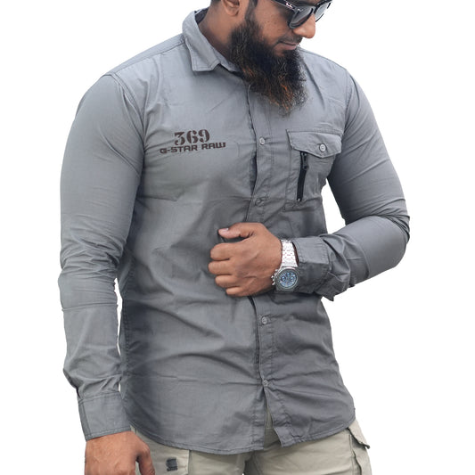 100% Cotton Full Sleeve Slim Fit Shirt | Shirt 569 B