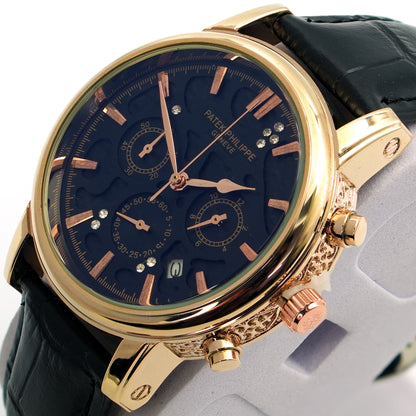 Premium Quality Patek Philippe Chronograph Quartz Watch | PP Watch CN 227 A