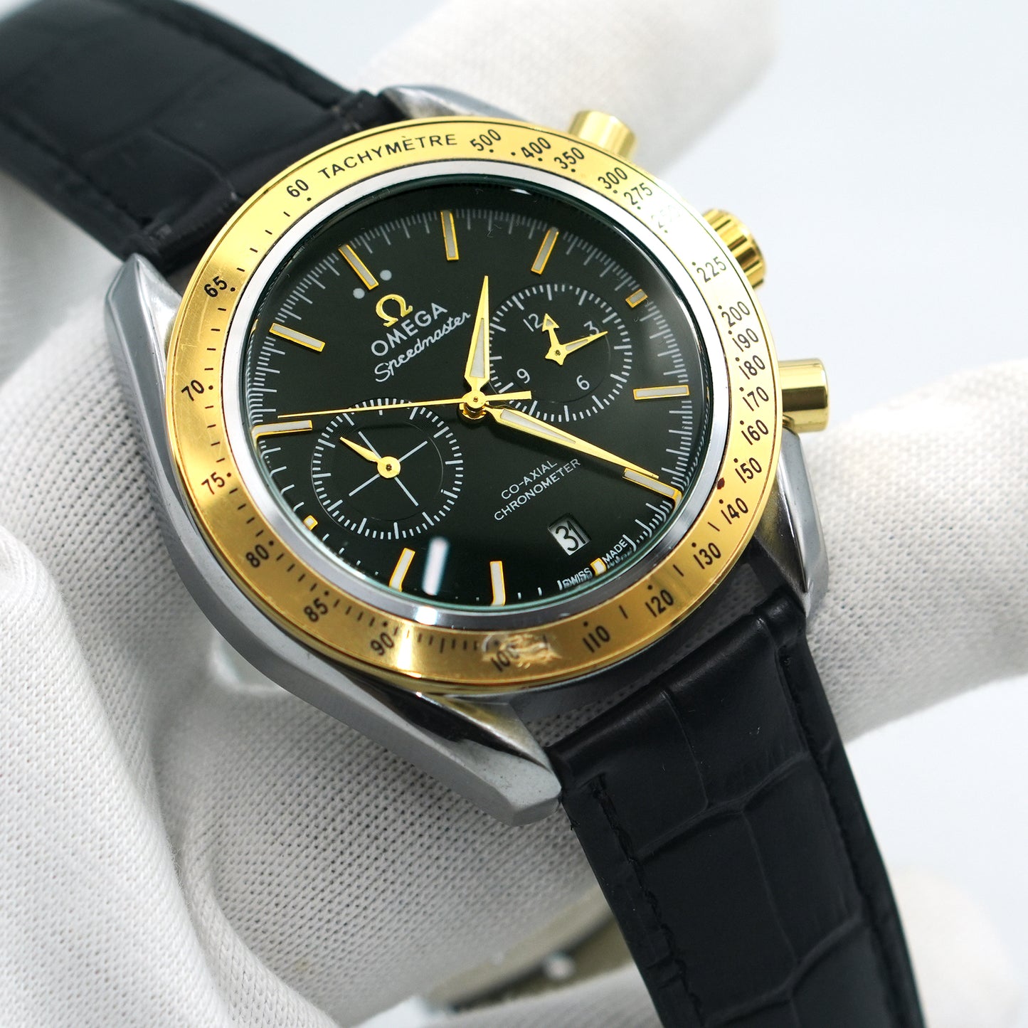 OMEGA Premium Quality Active Chronograph Quartz Watch | OMGA Watch CS 2099 J