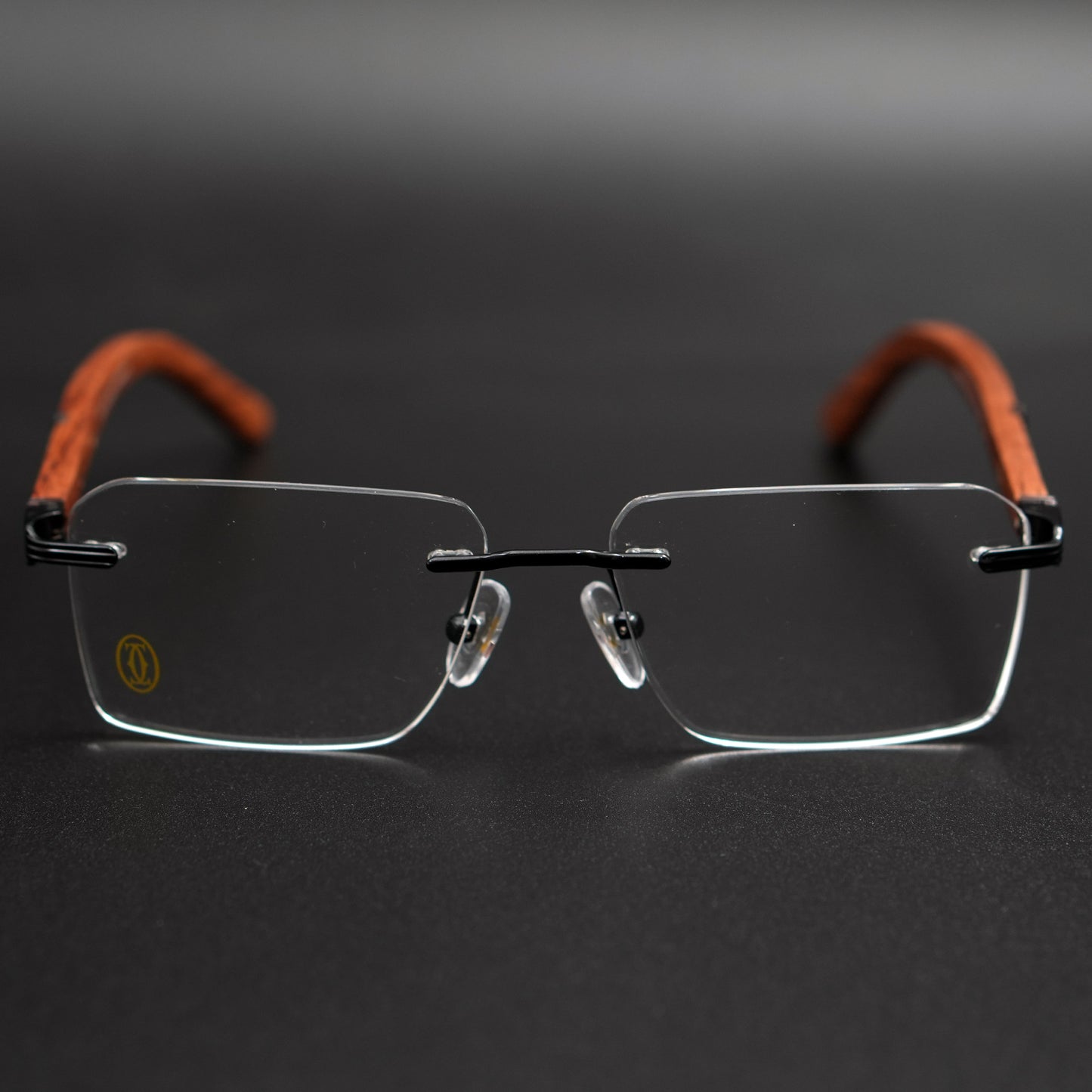 CARTIER Rimless Eye Glass | Optic Frame | CRTR Frame 45 B