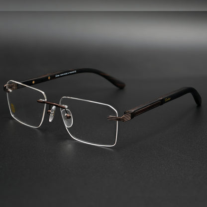 CARTIER Rimless Eye Glass | Optic Frame | CRTR Frame 45 C