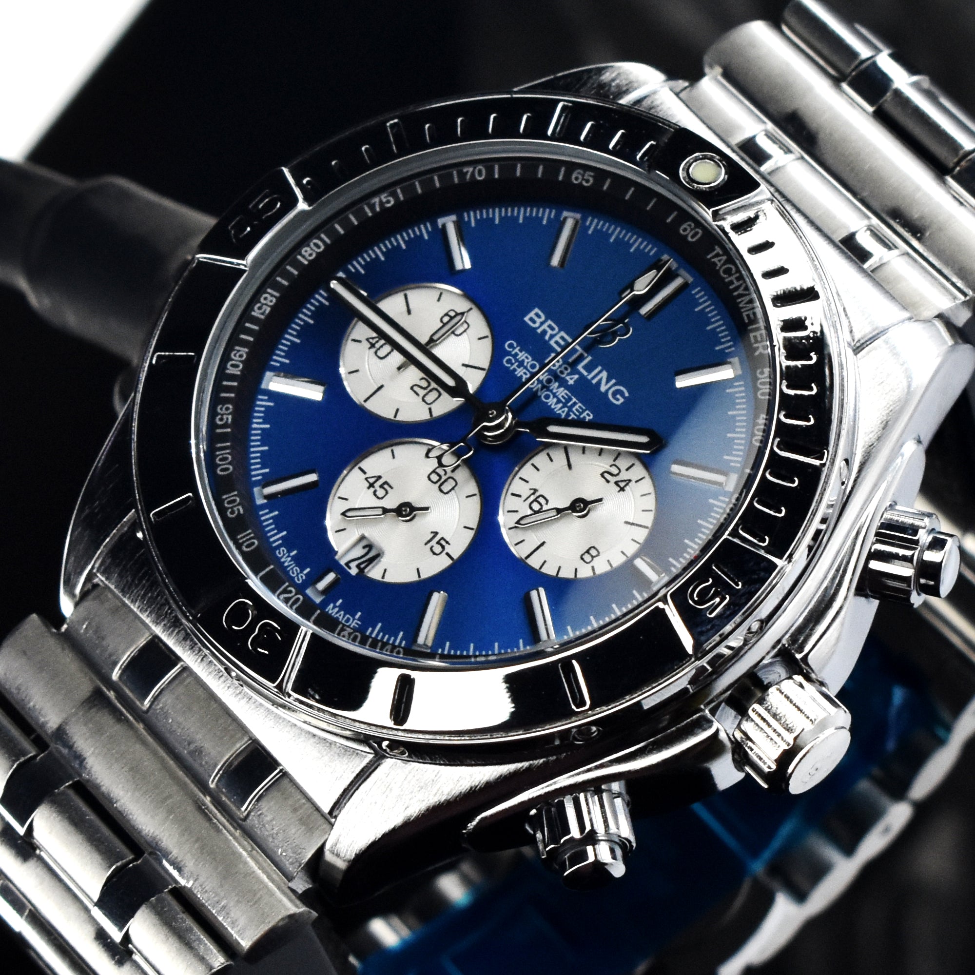 Breitling discount quartz chronograph