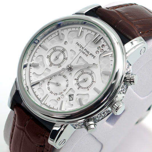 Premium Quality Patek Philippe Chronograph Quartz Watch | PP Watch CN 227 C