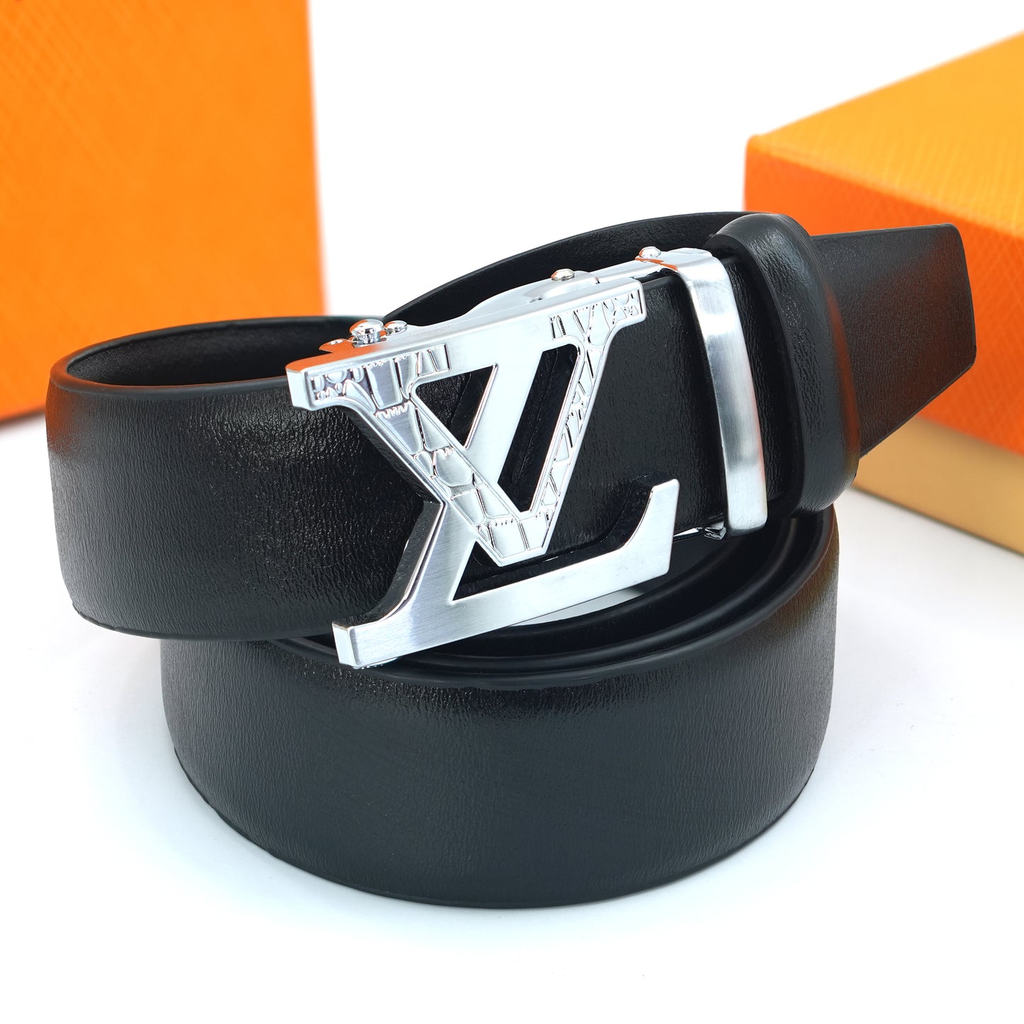 Premium Quality Gear Buckles Belt | LV Belt 1077