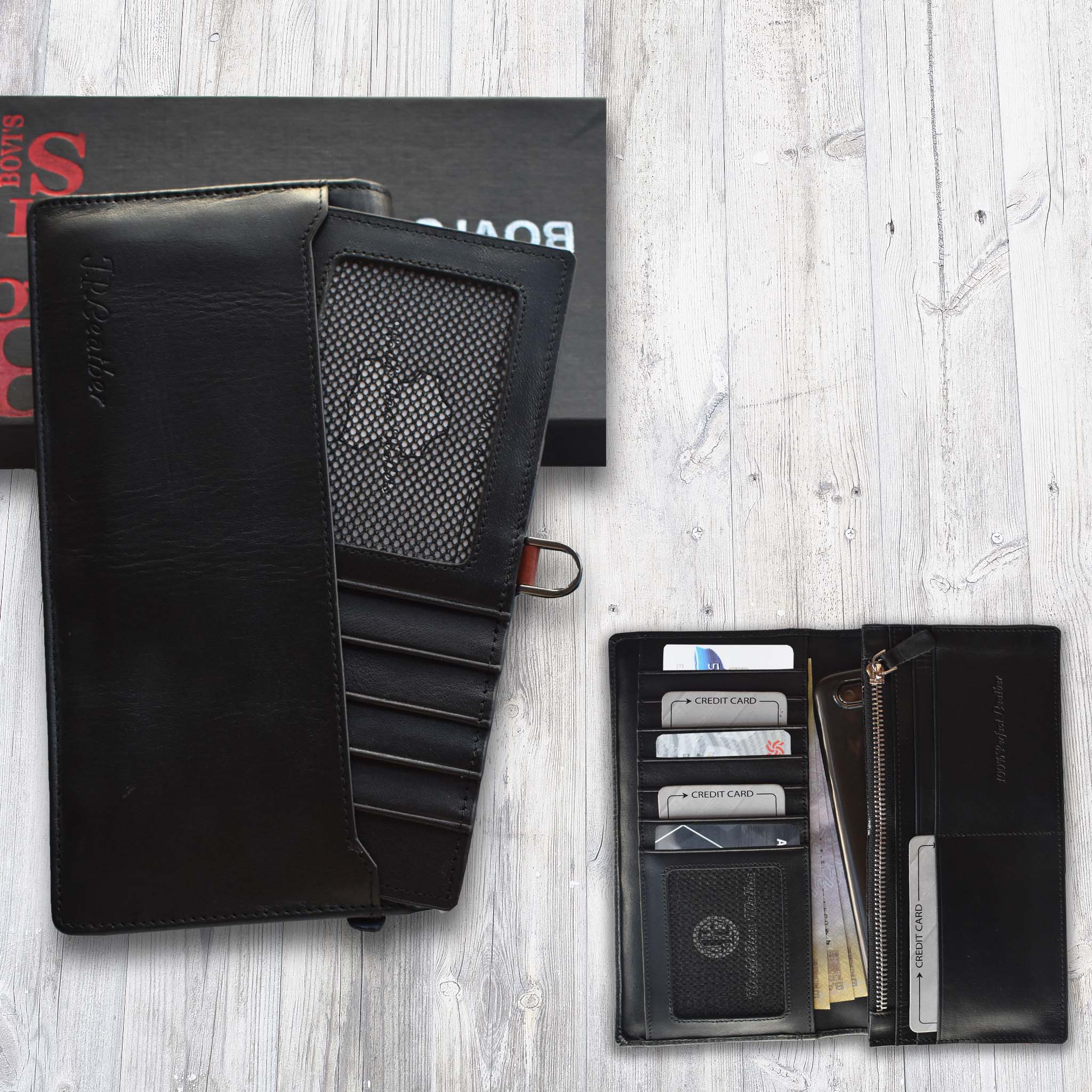 SLON x PACKING Compact Leather Wallet 財布 - 小物