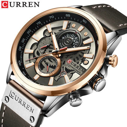 Curren 8380 Stylish Stainless Steel Watch | Curren 63 B