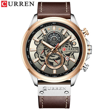 Curren 8380 Stylish Stainless Steel Watch | Curren 63 B