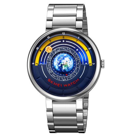 SKMEI Starry Sky Quartz Watch | 100% Authentic | SKMEI 2361 Silver