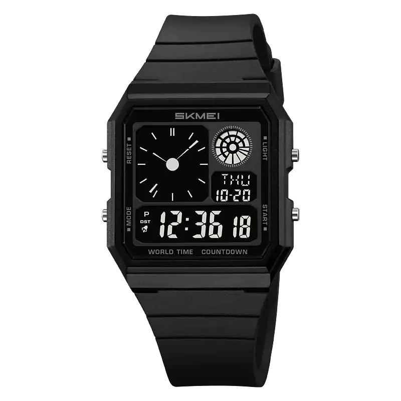 Original SKMEI Premium Quality Digital Quartz Watch | SKMEI 2347 Black