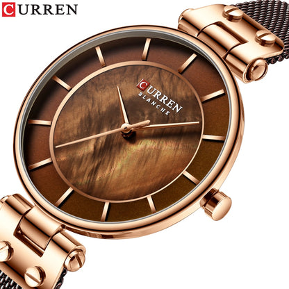 Original Trendy Stylish Stainless Steel CURREN Watch for Women | Curren L 05