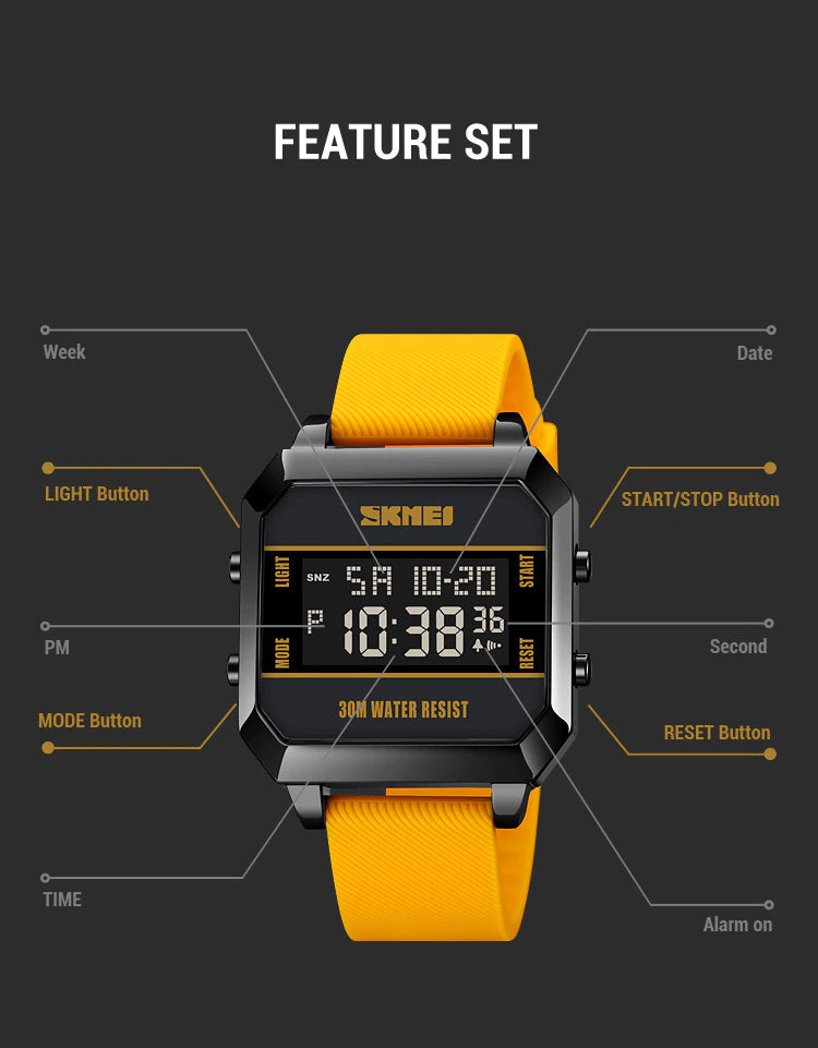 Original SKMEI Stylish Waterproof Watch | SKMEI 67