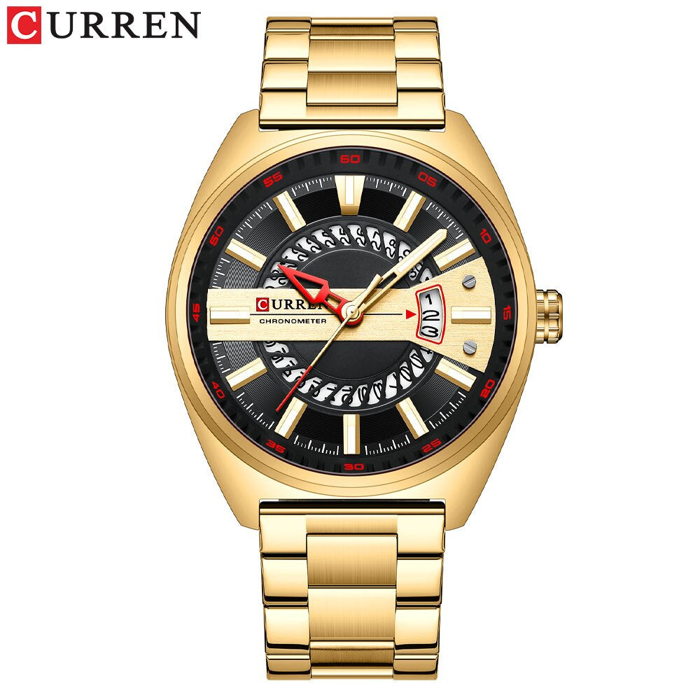 Original Trendy Stylish Stainless Steel CURREN Watch Curren 62