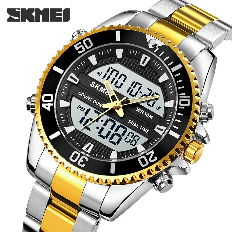 SKMEI Dual Time LED Watch | SKMEI 72