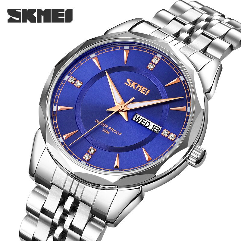 SKMEI Classic Business Watch - SKMEI 59 Blue