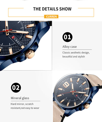 Trendy Stylish Stainless Steel Original CURREN Watch for Men | Curren 32