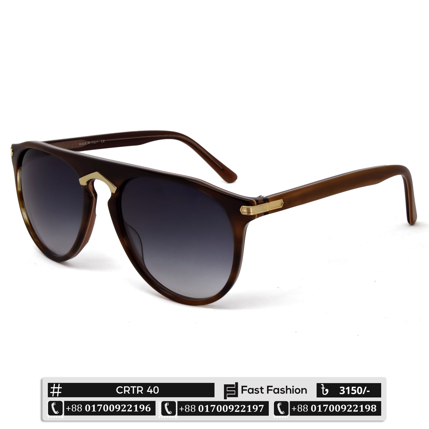 Ultra Premium Quality Poly Carbon Sunglass | CRTR 40