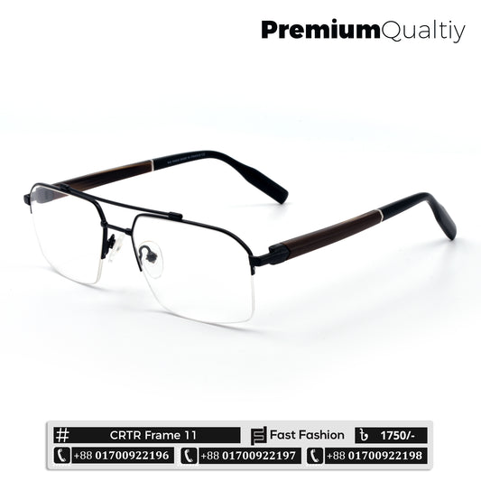 Modern Looking Trendy Stylish Optic Frame | CRTR Frame 11 | Premium Quality