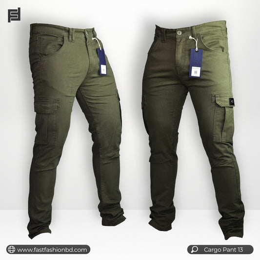 Stitch 6 Pockets Cargo Pant #13