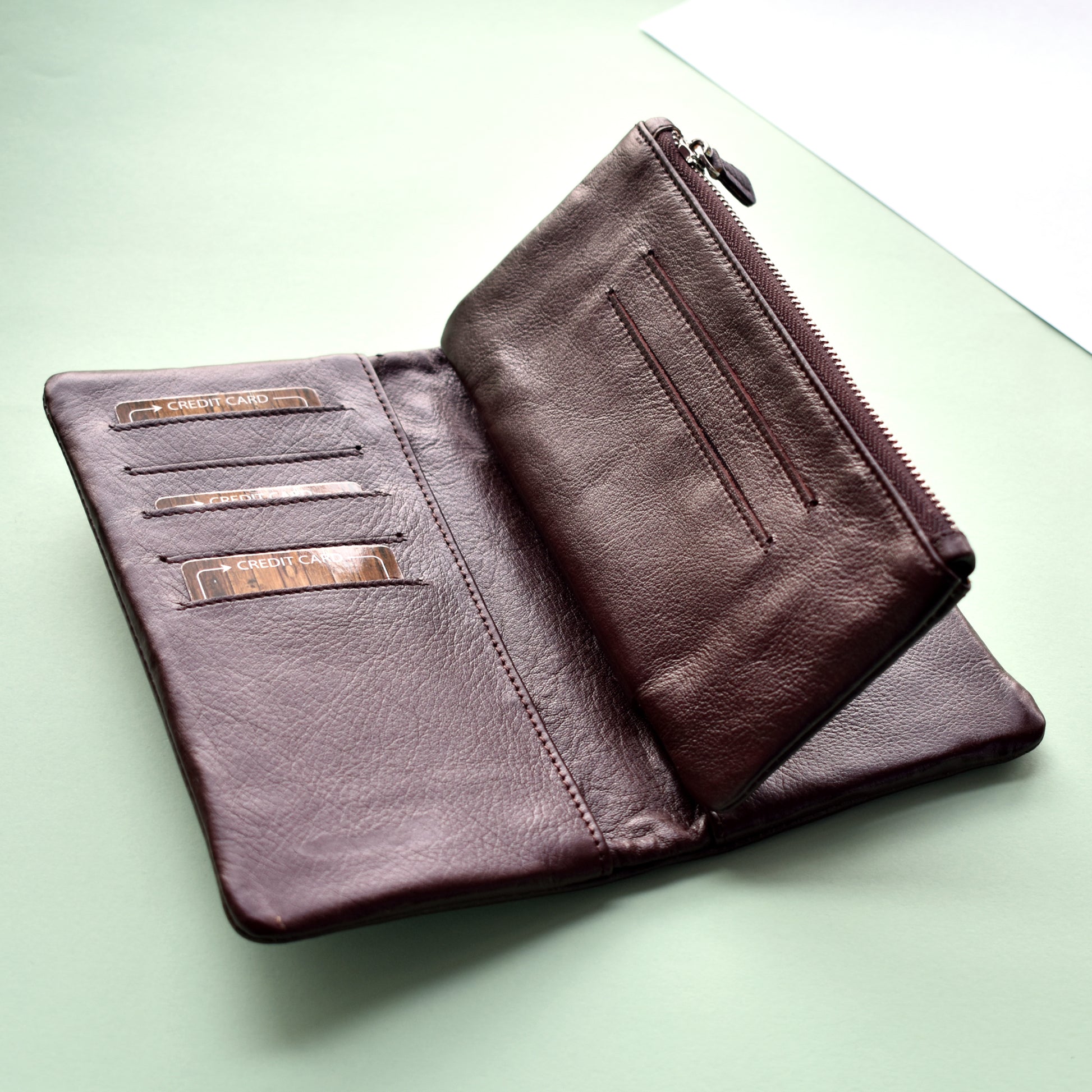 Leather Goods BD - Price: 1200 Taka Premium leather long wallets