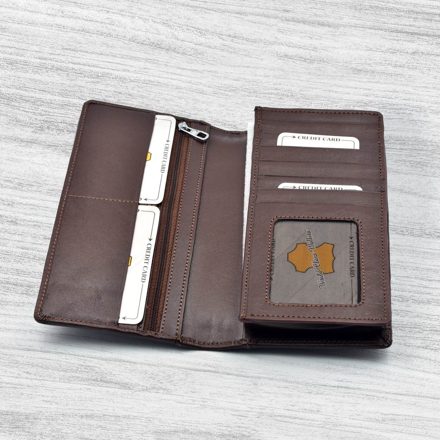 Premium Quality Original Leather Long Wallet | JP Long Wallet 61