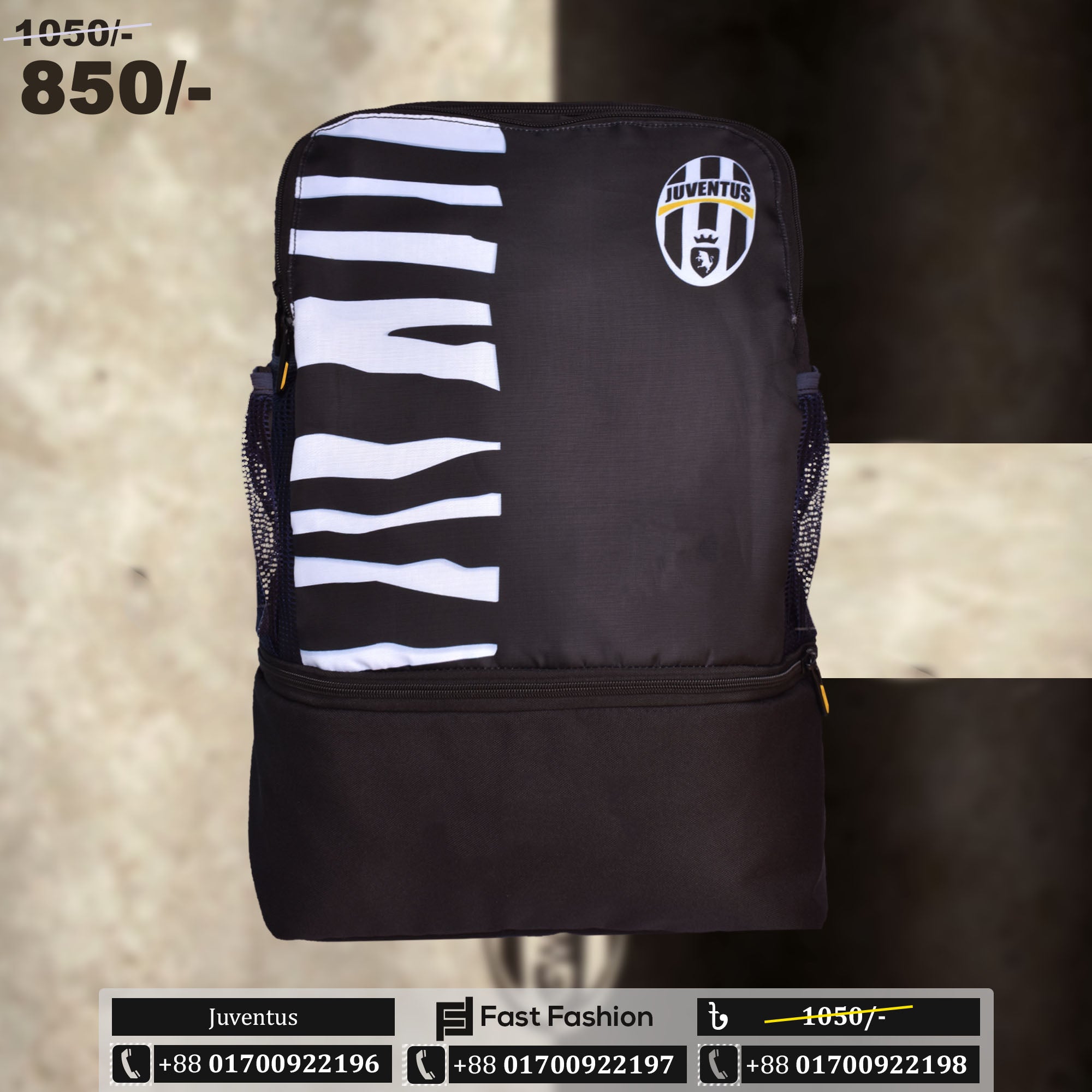 Juventus school bag best sale