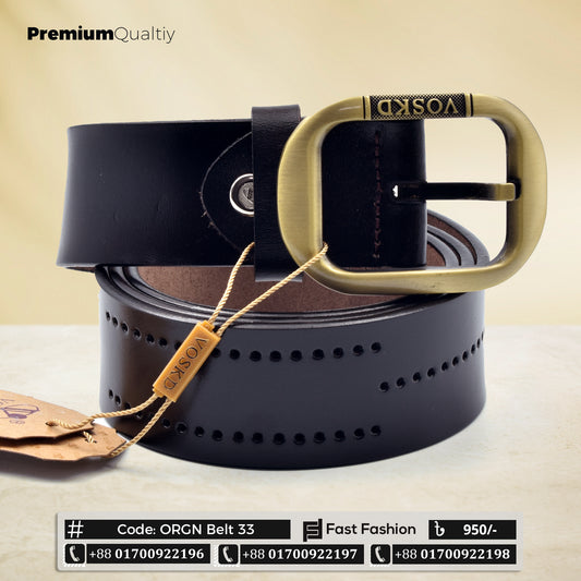 Stylish Premium Quality Original Leather Belt - ORGN Belt 33