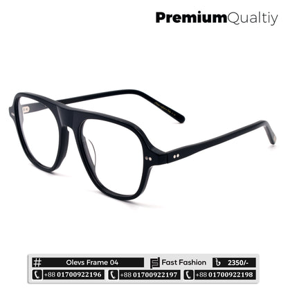 Premium Quality Trendy Stylish Optic Frame | Olevs Frame 04