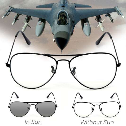 AO Style Pilot Shape RB Sunglass for Men | RB 76 | PhotoSun Sunglass