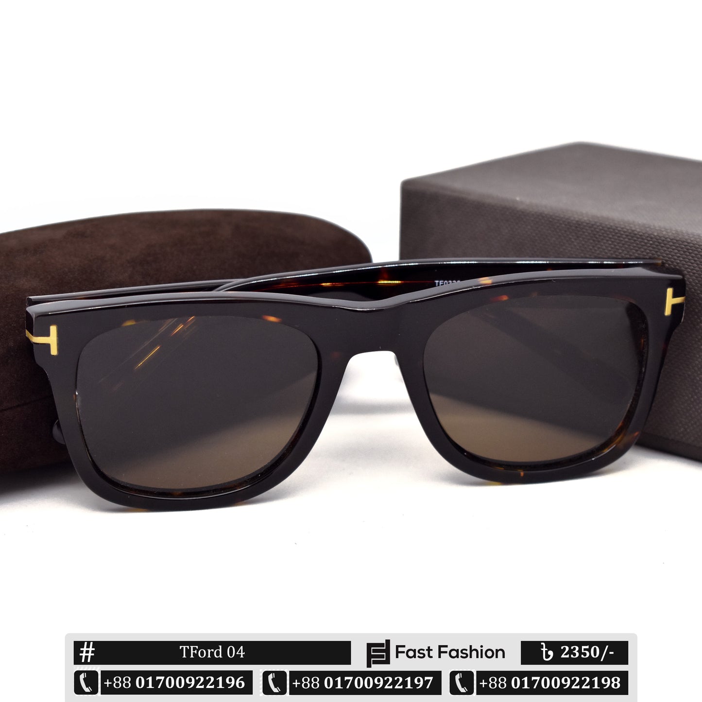 Premium Quality Stylish Wayfarer Shape Sunglass for Men | TFord 04