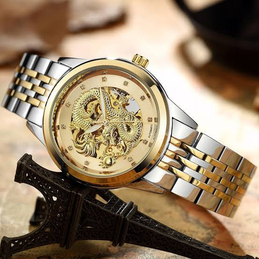 Premium Quality Dragon Mechanical Watch - Gorben Watch 01