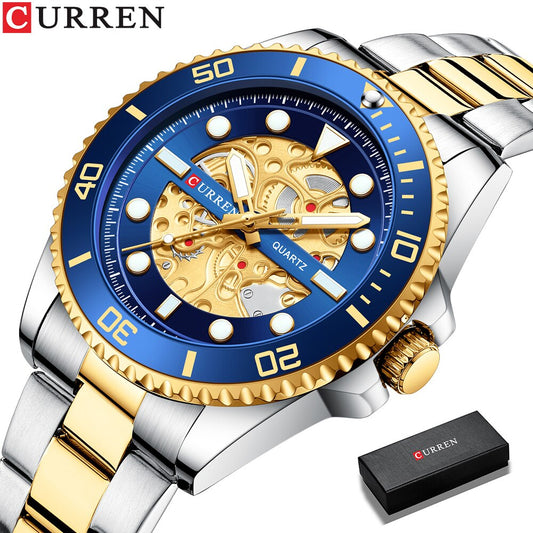 Original Trendy Stylish Stainless Steel CURREN Watch - Curren 64