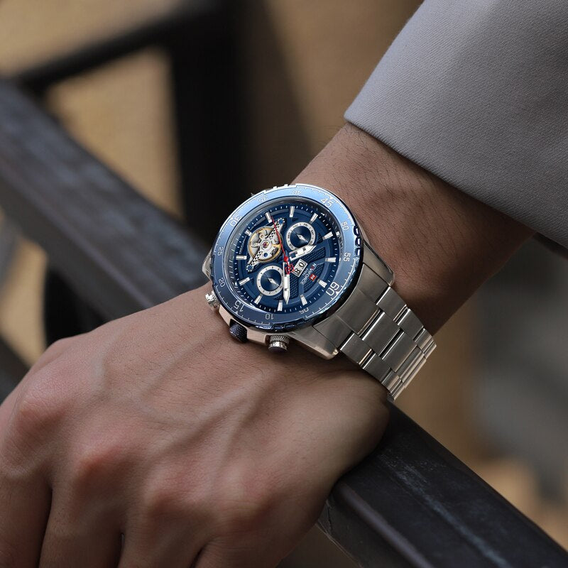 Luxury Original Premium Quality NAVIFORCE Waterproof Mechanical Watch | NF 62